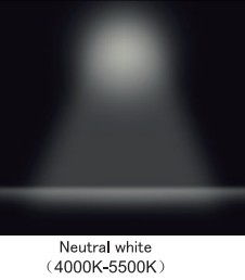 Neutral  white:4000-5500k