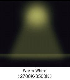 Warm White:2700-3500K
